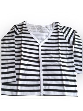 June & January Onyx Stripe Cardigan